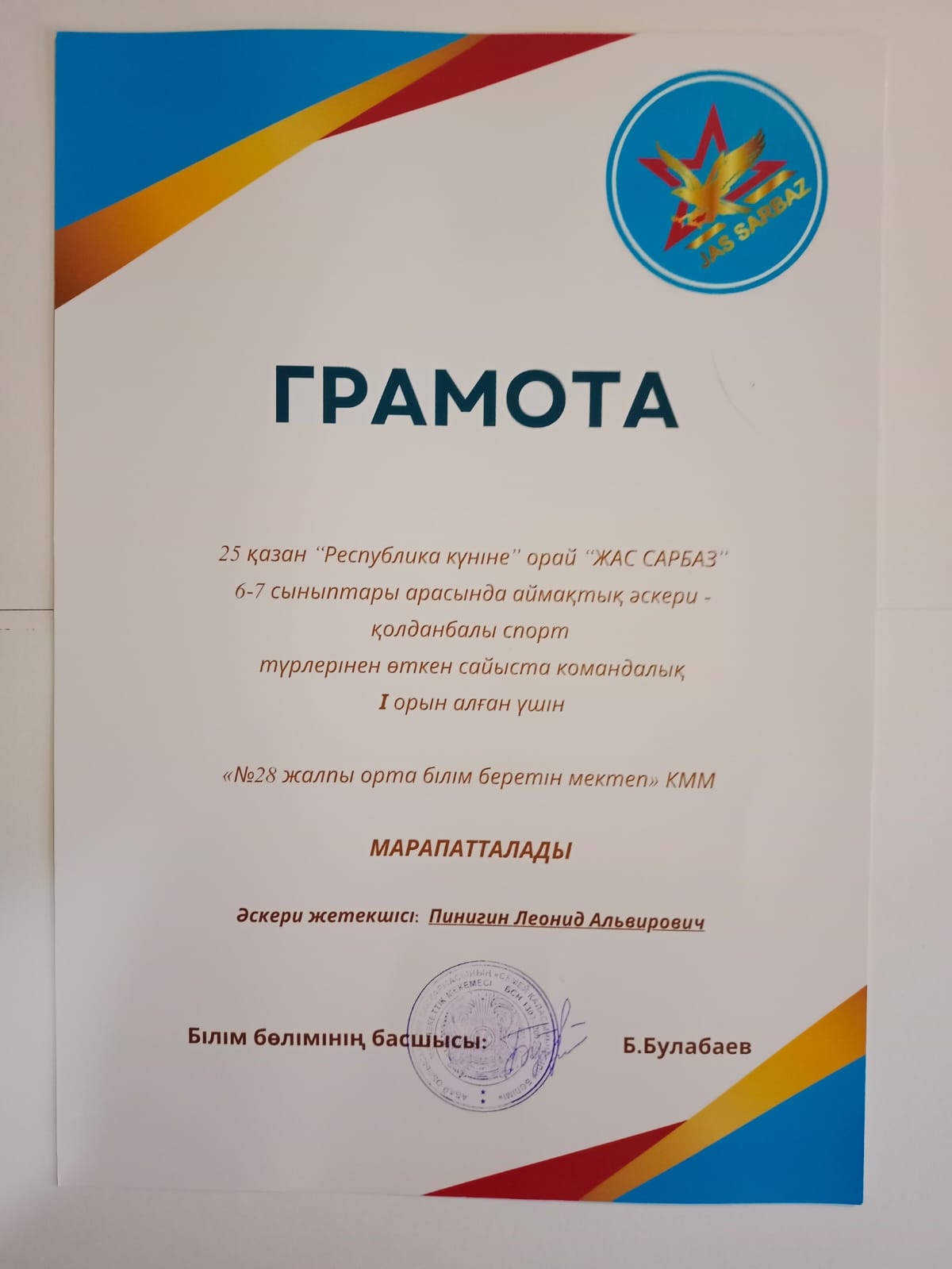 Поздравляем победителей!!!
