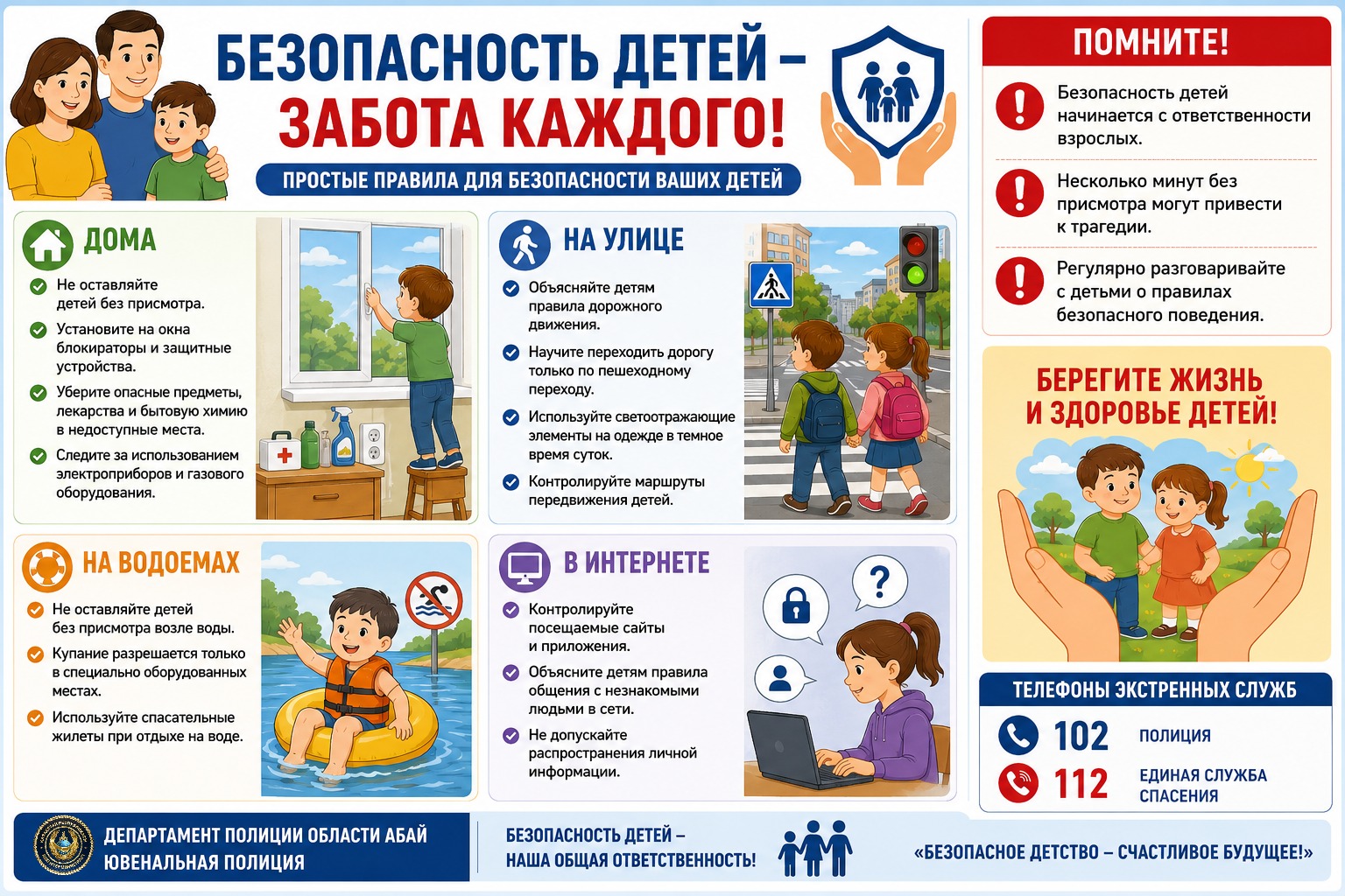 Безопасность детей - ЗАБОТА КАЖДОГО!